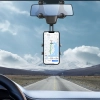  Uchwyt na telefon do samochodu na lusterko wsteczne ramię 18cm - czarny - zdj. dodatkowe 8