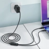  2w1 Kabel przewód podwójny USB-C - 2x USB-C 100W 480Mb/s - czarny - zdj. dodatkowe 5