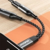  2w1 Adapter przejściówka rozdzielacz USB-C na zasilanie i słuchawki - szary - zdj. dodatkowe 7