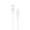 Kabel przewód L6X USB-C - iPhone Lightning PD 20W 1m - biały