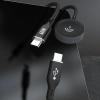  2w1 Kabel przewód z ładowarką do Apple Watch + wtyczka USB-C PD 60W - czarna - zdj. dodatkowe 1
