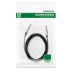  Kabel przewód audio AV119 mini jack 3.5mm 5m - czarny - zdj. dodatkowe 4