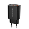  Ładowarka sieciowa 30W USB-C 2x USB-A - czarny - zdj. dodatkowe 1