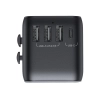  Ładowarka adapter podróżny uniwersalny 17W EU / US / UK / JP / AU / CN - czarny - zdj. dodatkowe 6