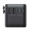  Ładowarka adapter podróżny uniwersalny 65W EU / US / JP / AU / UK / CN - czarny - zdj. dodatkowe 4