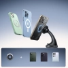  Uchwyt samochodowy magnetyczny na telefon na szybę kokpit - czarny - zdj. dodatkowe 8