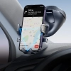  Uchwyt samochodowy zaciskowy na telefon mocowany na szybę - czarny - zdj. dodatkowe 8