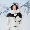  Ciepła kominiarka zimowa z futerka Panda dla dzieci i dorosłych rozmiar L - czarna/biała - zdj. dodatkowe 7