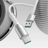  Kabel przewód Cutting-Edge Series 3A USB-A - USB-C 1.2m - szary - zdj. dodatkowe 8