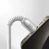  Kabel przewód Cutting-Edge Series 30W USB-C - iPhone Lightning 1.2m - szary - zdj. dodatkowe 7