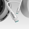  Kabel przewód Cutting-Edge Series 60W USB-C - USB-C 1.2m - szary - zdj. dodatkowe 8