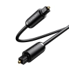 Kabel przewód optyczny audio Toslink SPDIF 2m - czarny