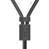  Kabel przewód audio 3.5mm minijack (męski) - 2RCA (męski) 3m - szary - zdj. dodatkowe 2