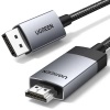 Kabel przewód DisplayPort - HDMI 4K 60Hz 3m - szary