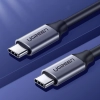  Kabel przewód USB-C 3.1 - USB-C 3.1 1.5m - szary - zdj. dodatkowe 7