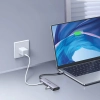  5w1 HUB adapter USB-C - USB-C PD / HDMI / 3x USB-A 3.0 - szary - zdj. dodatkowe 7