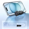  Ładowarka samochodowa USB-C USB-A 30W - czarna - zdj. dodatkowe 4