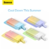  Powerbank Popsicle 5200mAh 20W z kablem Lightning 60W/20V/3A/30cm - biało-zielony - zdj. dodatkowe 10