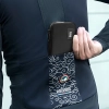  Saszetka rowerowa na telefon klucze portfel karty pieniądze 0.15l - czarna - zdj. dodatkowe 2