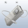  Powerbank Free2Pull 10000mAh 30W z portem USB-C i rozwijanym kablem USB-C - szary - zdj. dodatkowe 5