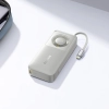  Powerbank Free2Pull 10000mAh 30W z portem USB-C i rozwijanym kablem USB-C - szary - zdj. dodatkowe 8