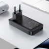  Ładowarka sieciowa płaska 65W GaN 2 USB-C USB-A ultra cienka - czarna - zdj. dodatkowe 9