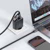  Kabel przewód USB-C - USB-A / USB-C 480Mb/s 3A 1.2m - czarny - zdj. dodatkowe 4