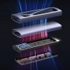  Obudowa kieszeń na dysk M.2 NVMe 10Gbps + kabel USB-C - USB-A / USB-C - USB-C - czarna - zdj. dodatkowe 9