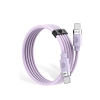  Kabel przewód CDX 60W 3A Power Delivery USB-C 1m - fioletowy - zdj. dodatkowe 1