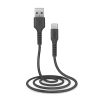  Kabel przewód USB-A - Micro-USB 1m - czarny - zdj. dodatkowe 1