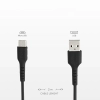 Kabel przewód USB-A - Micro-USB 2m - czarny - zdj. dodatkowe 3
