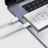  Kabel przewód w oplocie USB-C 60W 1.5m - szary - zdj. dodatkowe 5