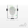  Uchwyt samochodowy grawitacyjny do smartfona na kratkę nawiewu - czarny - zdj. dodatkowe 3
