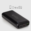  Powerbank 20000 mAh PD USB-C USB-A Micro-USB 20W - czarny - zdj. dodatkowe 3
