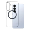 Etui silikonowe plecki Samsung Clear Magnet Case z ringiem magnetycznym do Samsung Galaxy S25 - przezroczyste