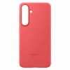 Etui plecki silikonowe Samsung Silicone Case do Samsung Galaxy S25+ - czerwone - zdj. dodatkowe 3