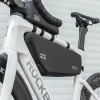  Torba sakwa rowerowa mocowana pod ramę 2.9l - czarna - zdj. dodatkowe 3