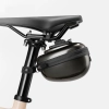  Torba rowerowa sztywna kufer podsiodłowy hard shell 0.4l - czarna - zdj. dodatkowe 1