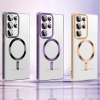  Etui pokrowiec na Samsung Galaxy S24 FE Electroplated Magsafe - srebrne - zdj. dodatkowe 8
