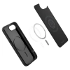  Etui plecki na iPhone 16e Liquid Air Mag MagSafe - czarny mat - zdj. dodatkowe 6