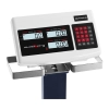  Waga platformowa magazynowa z kółkami SBS-PF-600/100 LCD do 600kg - zdj. dodatkowe 2