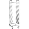 Wózek kelnerski cateringowy do transportu 16 pojemników tac 60 x 40 cm Royal Catering RCTW-16TB.1 - zdj. dodatkowe 4