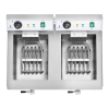  Frytkownica frytownica gastronomiczna dwukomorowa z kranami 230V 2x16L - zdj. dodatkowe 3