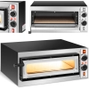 Piec do pizzy jednokomorowy z szybą 1 pizza śr. 32 cm 230 V 1600 W ITALY