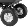  Wózek wywrotka ogrodowa transportowa uchylna do 550 kg poj. 150 l - zdj. dodatkowe 4