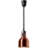  Lampa grzewcza do potraw na podczerwień IR wisząca mosiądz śr. 17.5 cm 250 W - zdj. dodatkowe 1