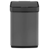  Kosz na śmieci automatyczny bezdotykowy prostokątny z czujnikiem ruchu 30 cm 50 l CZARNY - zdj. dodatkowe 4