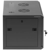  Szafa RACK serwerowa instalacyjna wisząca 19'' 6U IP20 do 60 kg 54x40x35 cm CZARNA - zdj. dodatkowe 4