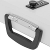  Sejf kasetka metalowa na dokumenty z zamkiem szyfrowym 355 x 255 x 70 mm DIN A6 - zdj. dodatkowe 4