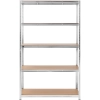  Regał magazynowy metalowy 5 półek 750 kg 120 x 60 x 197 cm szary - zdj. dodatkowe 4